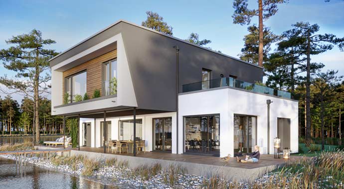 Außenansicht Concept-M Frankfurt von Bien-Zenker