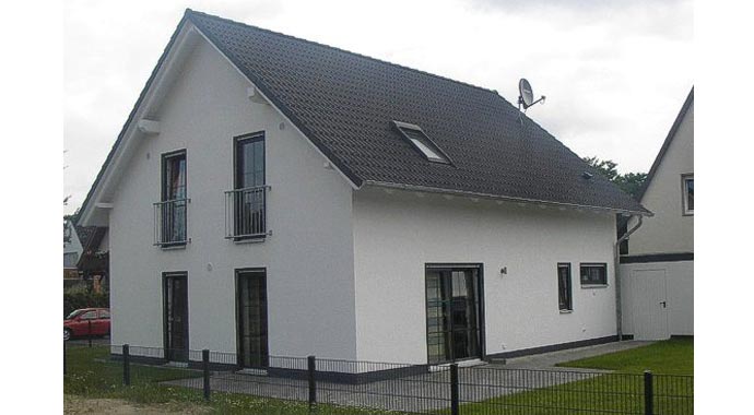 Town & Country Haus Musterhaus Lichthaus 152 Außenansicht