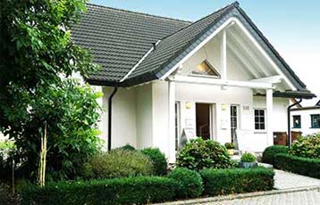 Albert-Haus Musterhaus Estenfeld Außenansicht