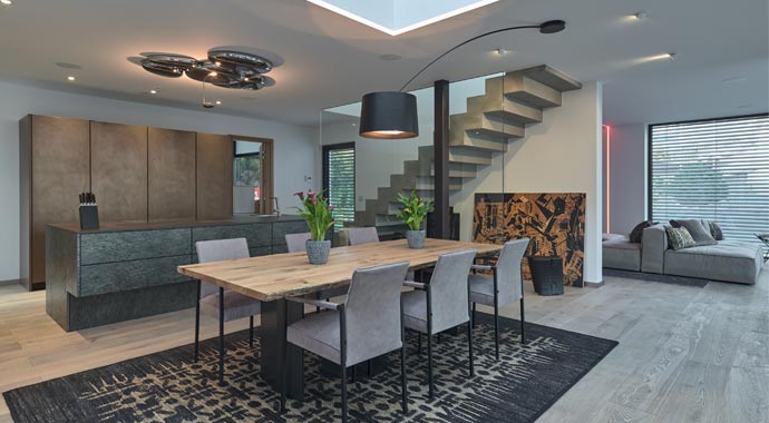 Essbereich LUXHAUS |core. von Luxhaus