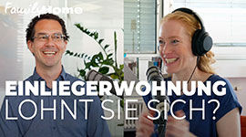 Podcast: Lohnt sich eine Einliegerwohnung?