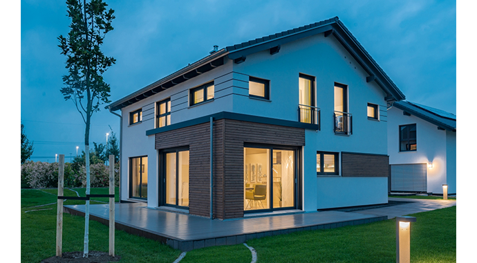 Rensch-Haus Musterhaus Modena Außenansicht