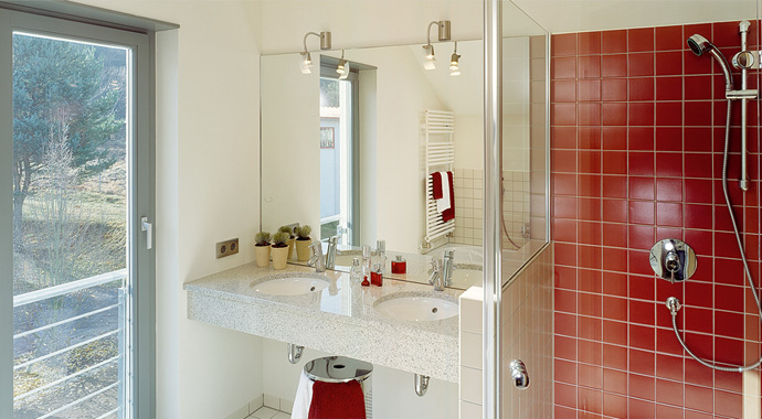 Beilharz Musterhaus Avance 112 Bad