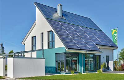 Helma Musterhaus Brüssel Außenansicht