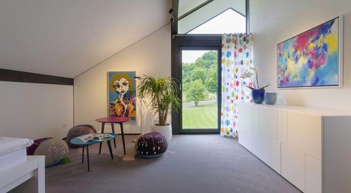 Huf Haus Musterhaus modum Kinderzimmer