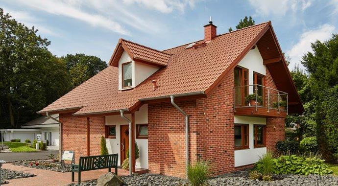 Gussek Haus Musterhaus Sabrina Außenansicht