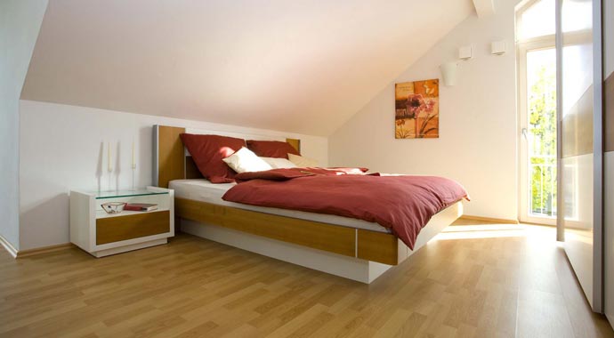 Haas Fertigbau Haas MH Hirschaid 151 Schlafzimmer