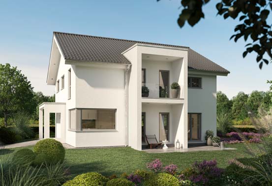 Außenansicht Musterhaus Günzburg