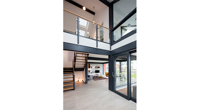 Meisterstück-Haus Musterhaus Günzburg TreppeMeisterstück-Haus Musterhaus Günzburg Treppe