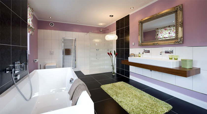 Heinz von Heiden:  „Villa Falkensee“ Arcus WD.500 Badezimmer