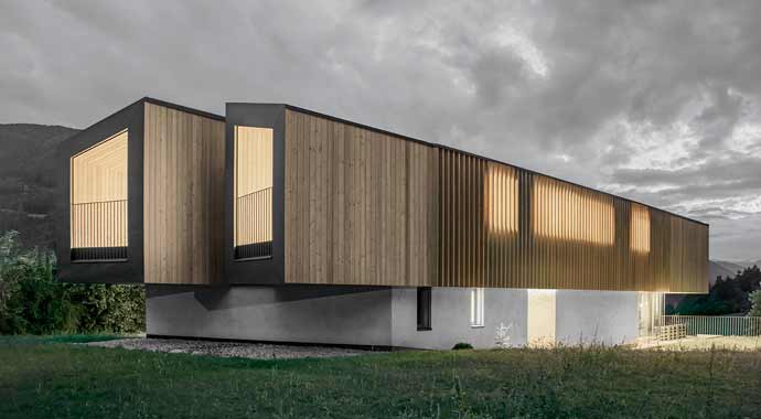 Außenansicht Schönbrot von Rubner Haus