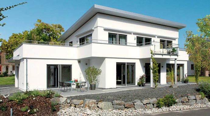 SchwörerHaus Musterhaus Plan E 15-175.1 Außenansicht