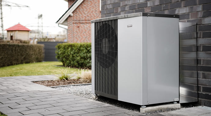 Luft-Wasser-Wärmepumpe F2120 von Nibe
