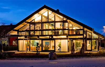 HUF Haus Musterhaus ART 5 Außenansicht