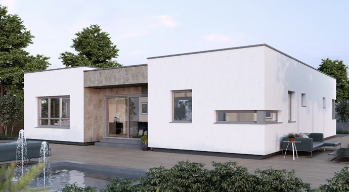 Außenansicht ELK Bungalow 141