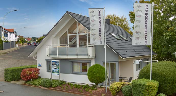 Außenansicht Musterhaus Mannheim von Das Bodenseehaus