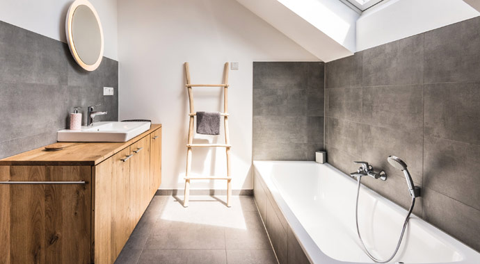 Badezimmer Kundenhaus Seko von Fingerhut Haus