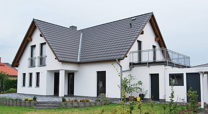 Town & Country Haus Musterhaus Domizil 192 Außenansicht