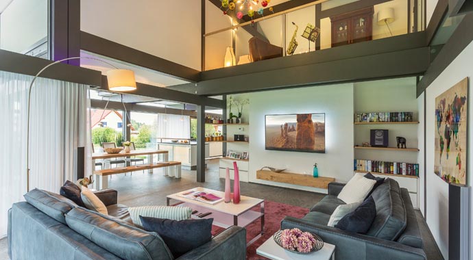 Wohnbereich HUF Haus ART 3 von HUF Haus