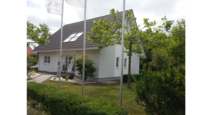 Musterhaus Erfurt von Okal Haus Außenansicht