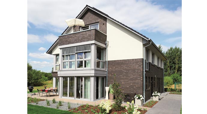 Viebrockhaus Musterhaus Maxime 1000 D Wohnidee-Haus Außenansicht