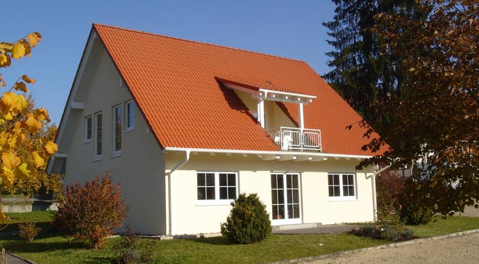 Bodenseehaus Musterhaus Mühlingen Außenansicht