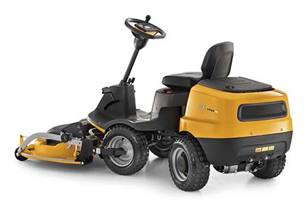 Rückansicht Frontmäher e-Park 220 von Stiga Rückansicht Frontmäher e-Park 220 von Stiga