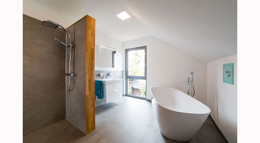 Büdenbender: Musterhaus Jedermann Bad