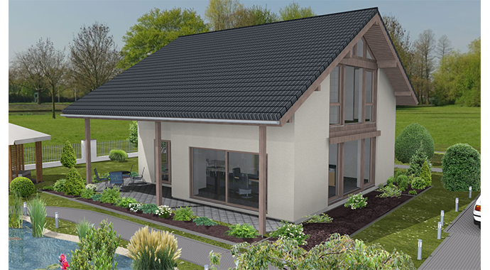 Kampa Musterhaus Erfurt Außenansicht