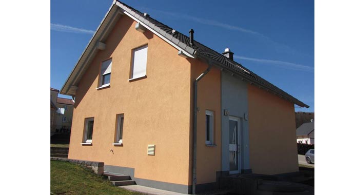 Town & Country Haus Musterhaus Lichthaus 121 Außenansicht