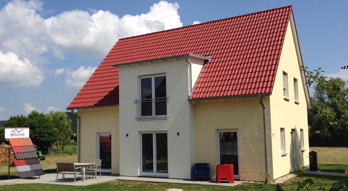 Town & Country Haus Musterhaus Lichthaus 152 Außenansicht