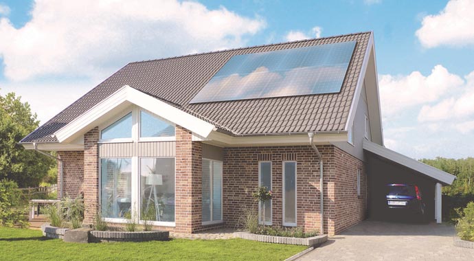 Danhaus Haus Engelsby Außenansicht