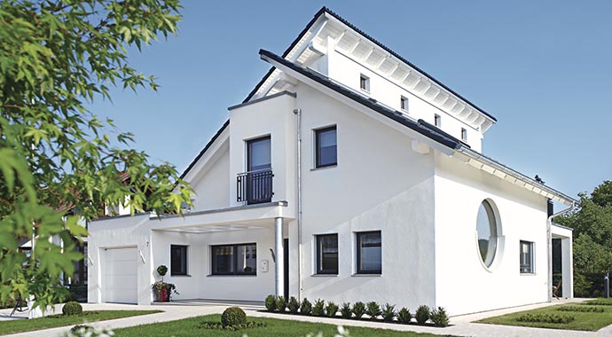 WeberHaus Ausstellungshaus Wadern-Nunkirchen Außenansicht