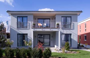 Das Bodenseehaus Musterhaus Suhr Außenansicht