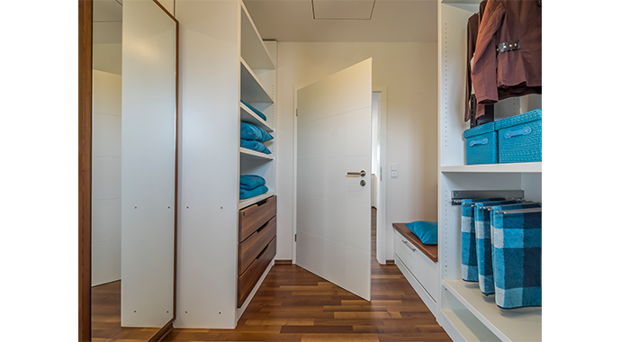 Haas Fertigbau MH Falkenberg 150 Ankleide