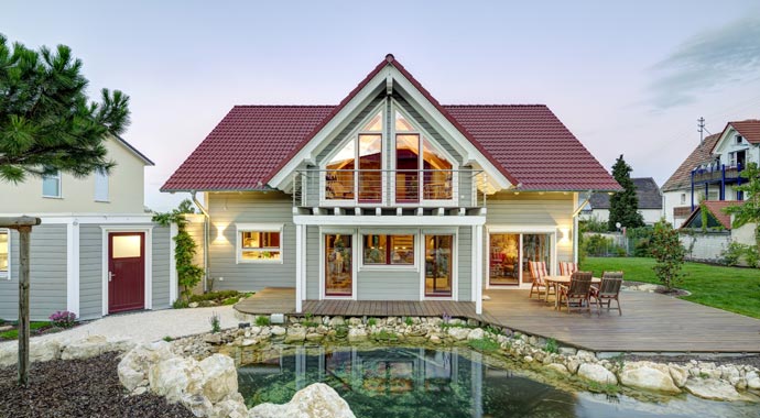 Stommel Haus Silberlinde-Schreiber Außenansicht