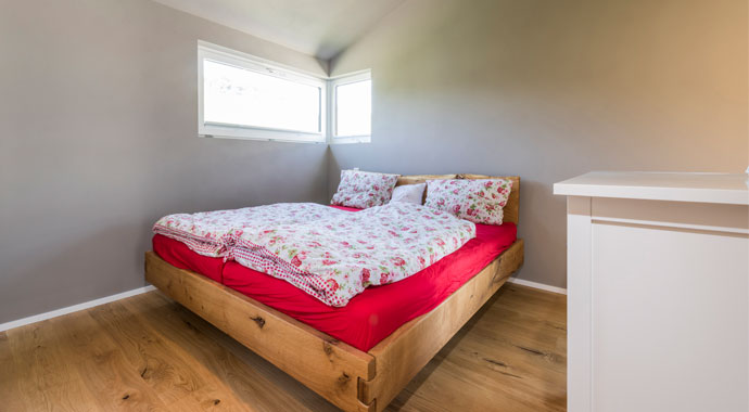 Schlafzimmer Kundenhaus Brinkmann von KitzlingerHaus