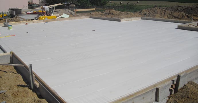 Keller oder Bodenplatte Knecht