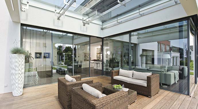 WeberHaus Ausstellungshaus Mannheim Wohnbereich