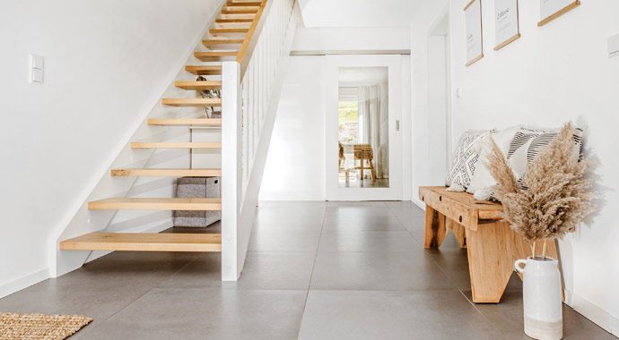 Flur Kundenhaus Amika von Fingerhut Haus