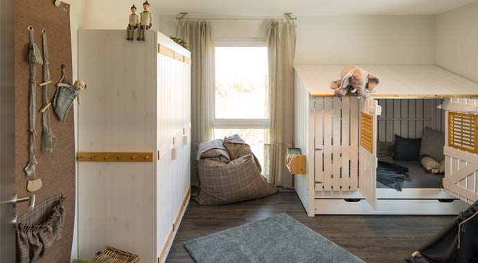 Kinderzimmer Medley 3.0 - Musterhaus Kassel von Fingerhaus