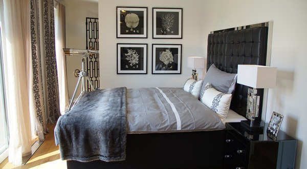 Musterhaus Stuttgart von Rötzer-Ziegel-Element-Haus Schlafzimmer