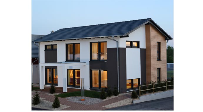 Okal Haus Musterhaus Villingen-Schwenningen Außenansicht