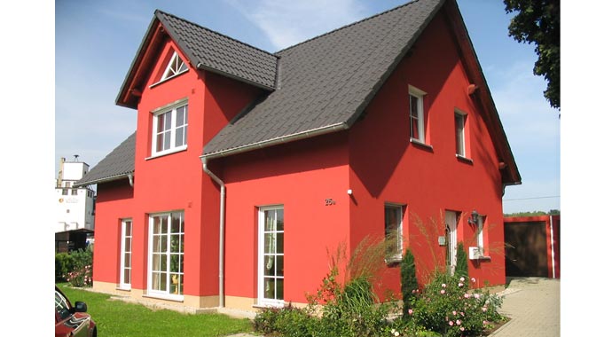 Town & Country Haus Musterhaus Lichthaus 121 Außenansicht