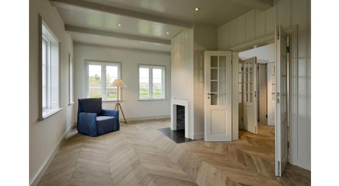 Deutsche Landhaus Klassiker Haus Gerden Wohnbereich