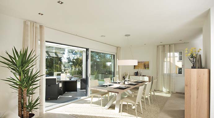 WeberHaus Ausstellungshaus Mannheim Wohnbereich