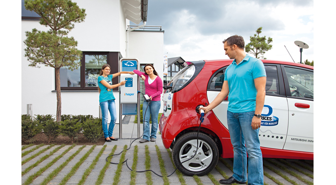Ladestation Musterhaus Köln – generation5.5 200 von WeberHaus
