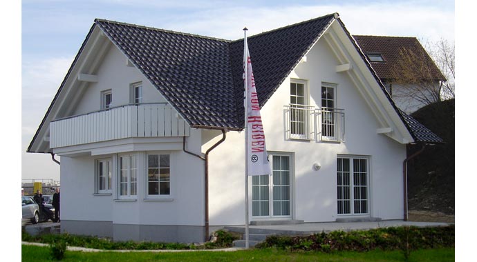 Heinz von Heiden Musterhaus Gondelsheim Außenansicht