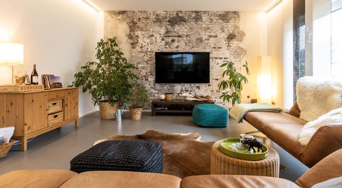 Wohnbereich Haus Winkel von STREIF Haus