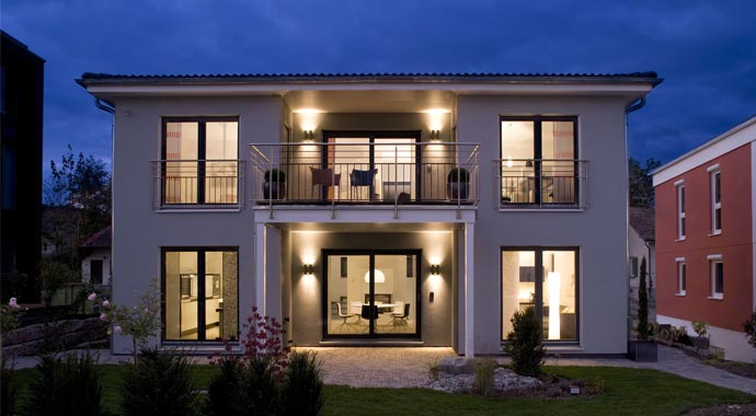 Bodenseehaus Musterhaus Suhr Außenansicht